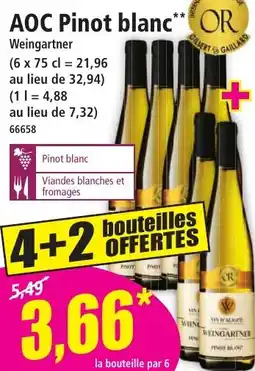 Norma Aoc pinot blanc offre