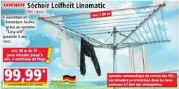 Norma Séchoir leifheit linomatic offre