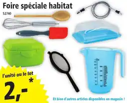 Norma Foire spéciale habitat offre