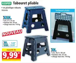 Norma KESPER Tabouret pliable offre