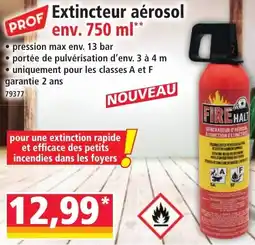 Norma Extincteur aérosol offre