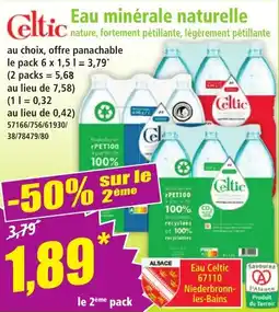 Norma Eau minérale naturelle offre