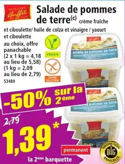 Norma Salade de pommes de terre offre