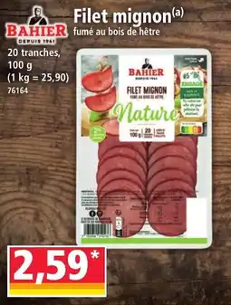 Norma Filet mignon offre