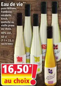 Norma Eau de vie offre