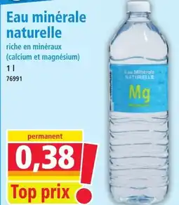 Norma Eau minérale naturelle offre