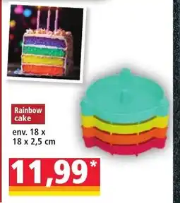 Norma Rainbow cake offre