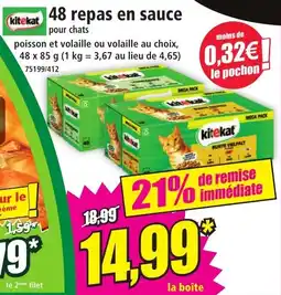 Norma 48 repas en sauce offre
