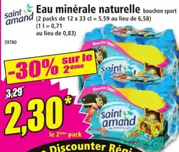 Norma Eau minérale naturelle offre