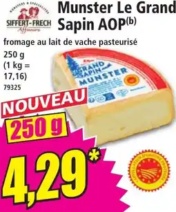 Norma Munster le grand sapin aop offre