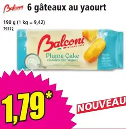 Norma 6 gâteaux au yaourt offre