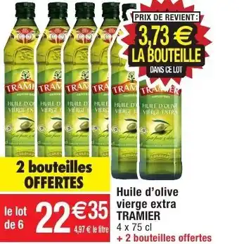 Huile d'olive vierge extra tramier