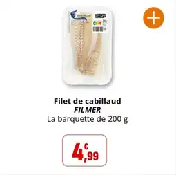 Coccinelle Express FILMER Filet de cabillaud offre