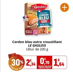 Coccinelle Express LE GAULOIS Cordon bleu extra croustillant offre
