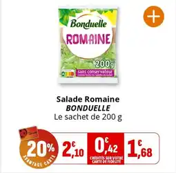 Coccinelle Express BONDUELLE Salade Romaine offre