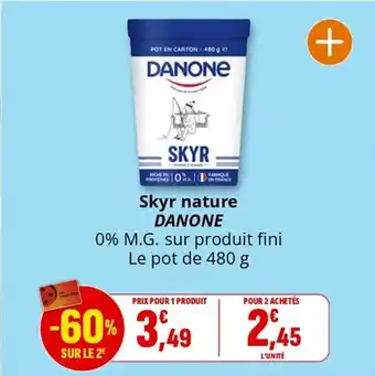 Coccinelle Express DANONE Skyr nature offre