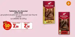 Coccinelle Express CÔTE D'OR Tablettes de chocolat offre