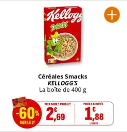 Coccinelle Express KELLOGG'S Céréales Smacks offre