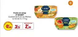 Coccinelle Express ST MAMET Fruits en sirop offre