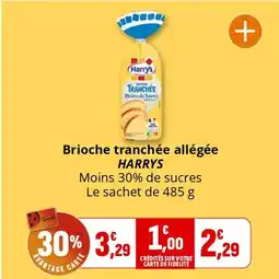 Coccinelle Express HARRYS Brioche tranchée allégée offre