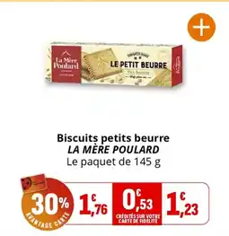Coccinelle Express LA MÈRE POULARD Biscuits petits beurre offre
