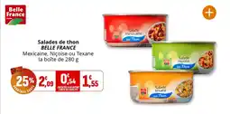 Coccinelle Express BELLE FRANCE Salades de thon offre