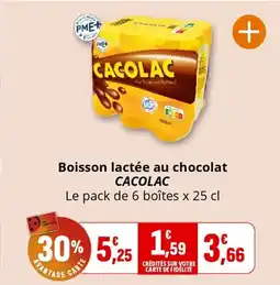 Coccinelle Express CACOLAC Boisson lactée au chocolat offre