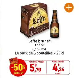 Coccinelle Express LEFFE brune offre