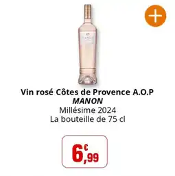 Coccinelle Express MANON Vin rosé Côtes de Provence A.O.P offre