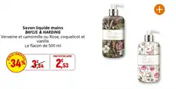 Coccinelle Express BAYLIS & HARDING Savon liquide mains offre