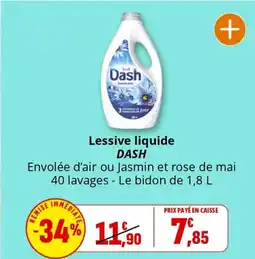 Coccinelle Express DASH Lessive liquide offre