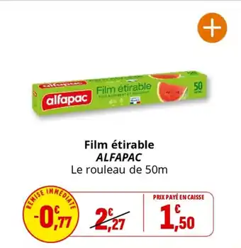 Coccinelle Express ALFAPAC Film étirable offre