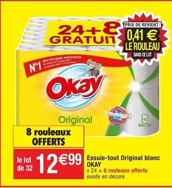 Migros Essuie -tout original blanc offre