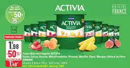 G20 DANONE Yaourt Bien-être digestif ACTIVIA offre