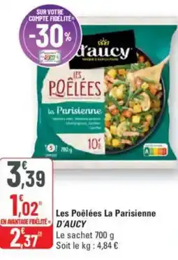 D'AUCY Les Poêlées La Parisienne