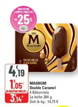 G20 MAGNUM Double Caramel offre