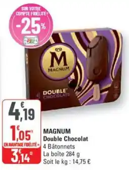 G20 MAGNUM Double Chocolat offre