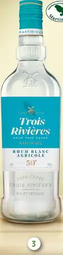 Intermarché Express Rhum blanc agricole trois rivières offre