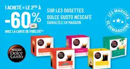 G20 NESCAFÉ Sur les dosettes dolce gusto offre