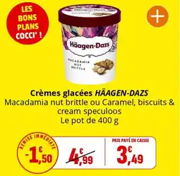 Coccinelle Supermarché Crèmes glacées häagen-dazs offre