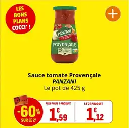 Coccinelle Supermarché Sauce tomate provençale panzani offre