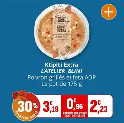 Coccinelle Supermarché Ktipiti extra l'atelier blini offre