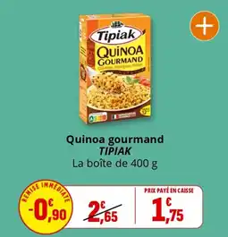Coccinelle Supermarché Quinoa gourmand tipiak offre