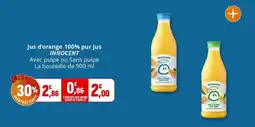 Jus d'orange 100% pur jus innocent