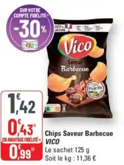G20 VICO Chips Saveur Barbecue offre