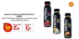 Coccinelle Supermarché Yaourts à boire protéinés 0% m.g. hipro offre