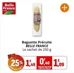 Coccinelle Supermarché Baguette précuite belle france offre