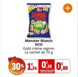 Coccinelle Supermarché Monster munch vico offre