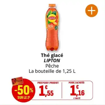 Coccinelle Supermarché Thé glacé lipton offre