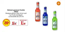 Coccinelle Supermarché Boisson gazeuse fruitée freez offre